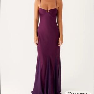Peppermayo Exclusive - Ravello Maxi Dress -
Mulberry